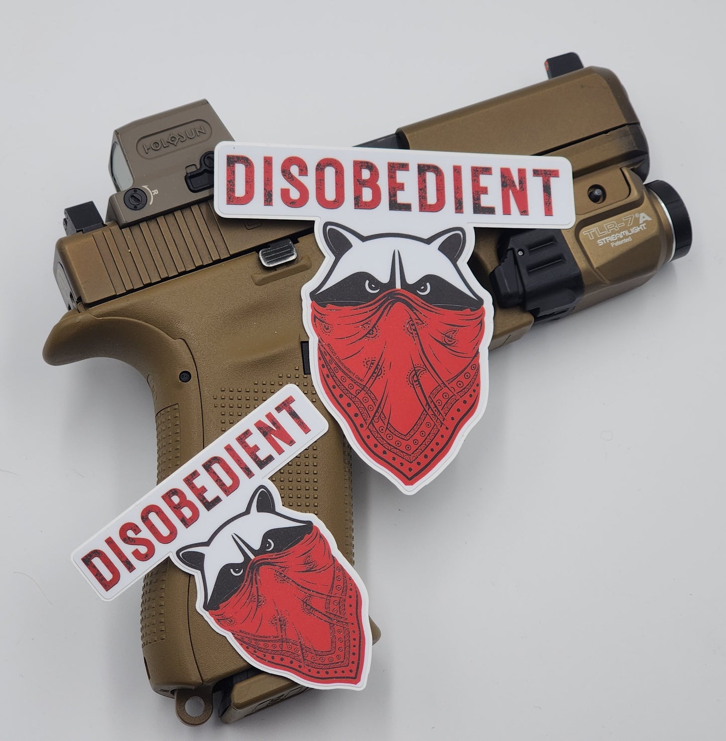Disobedient Brand Sticker