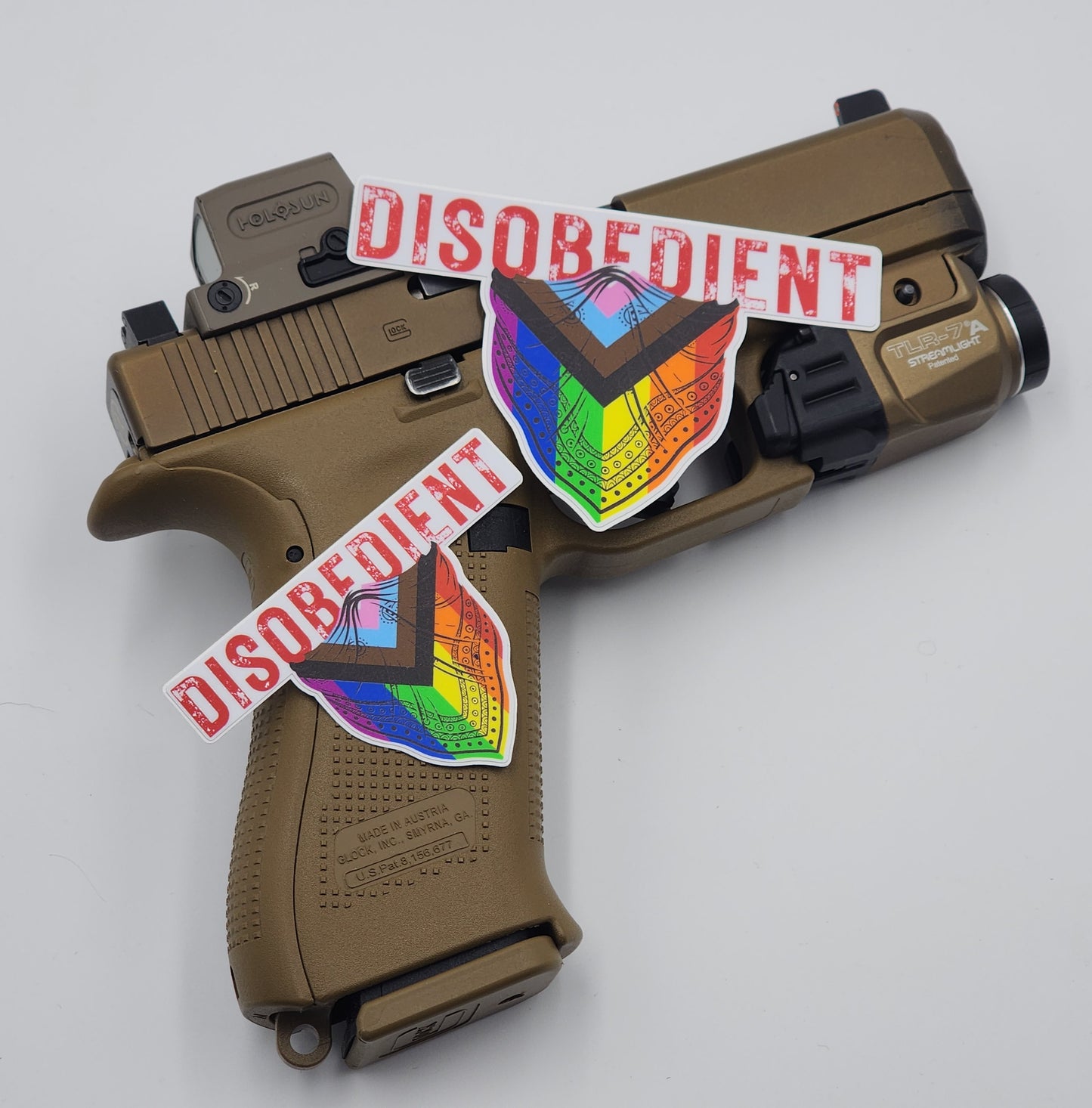 Pride Disobedient Sticker